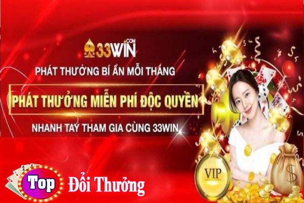 Cổng game online uy tín - 33win